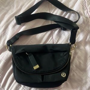 Lululemon All Night Festival Bag Micro 2L (with gold hardware)